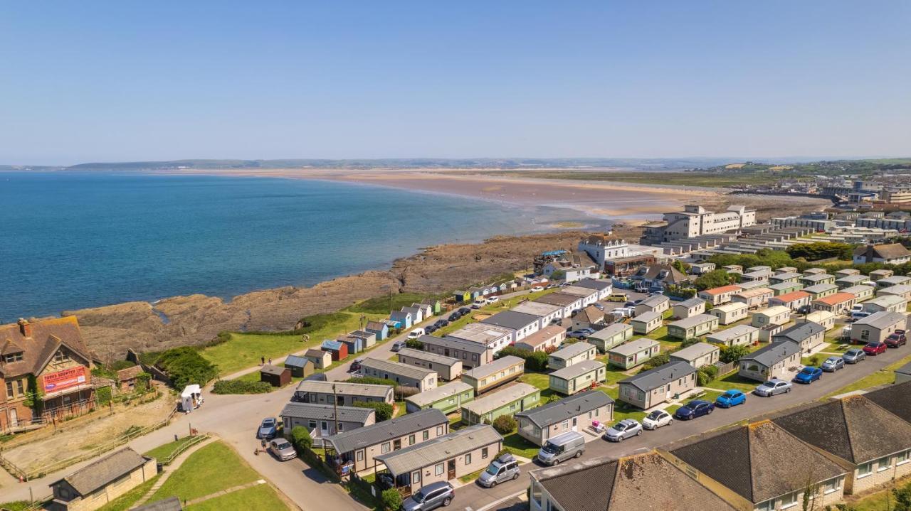 'Hartland Caravan' With Sea Views Bideford Exterior foto